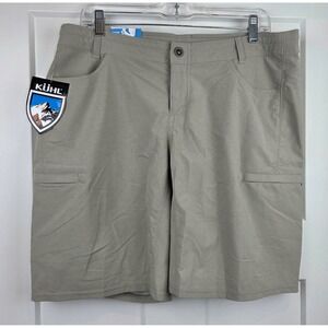 NWT Kuhl Womens Size 14 Anfib Short 9" Inseam Khaki Color Style 6275 $65